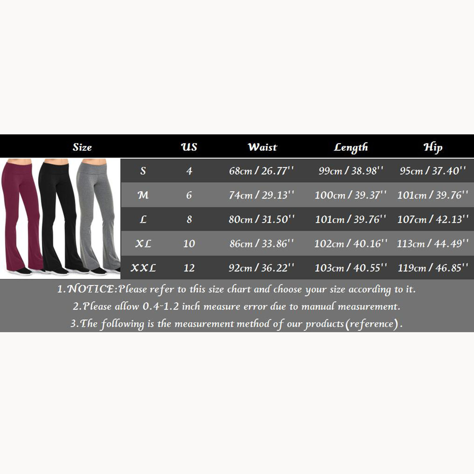 thumbnail image 5 of Pantalones deportivos de cintura alta para mujer - Pantalones ajustados de yoga con efecto lifting - Poliéster - Sexy/Casual - S-XXL, 5 of 8